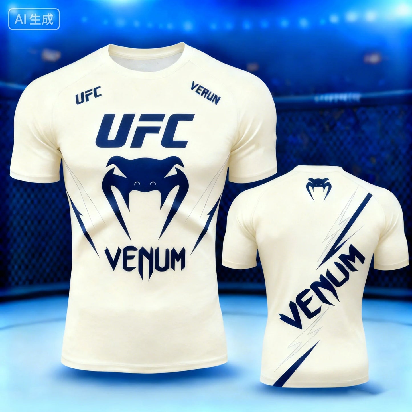 UFC Cool Boxing Fighting Training 3D Print Men Women Children T-shirt Summer Daily Sports Fitness Breathable Casual Short Sleeve
