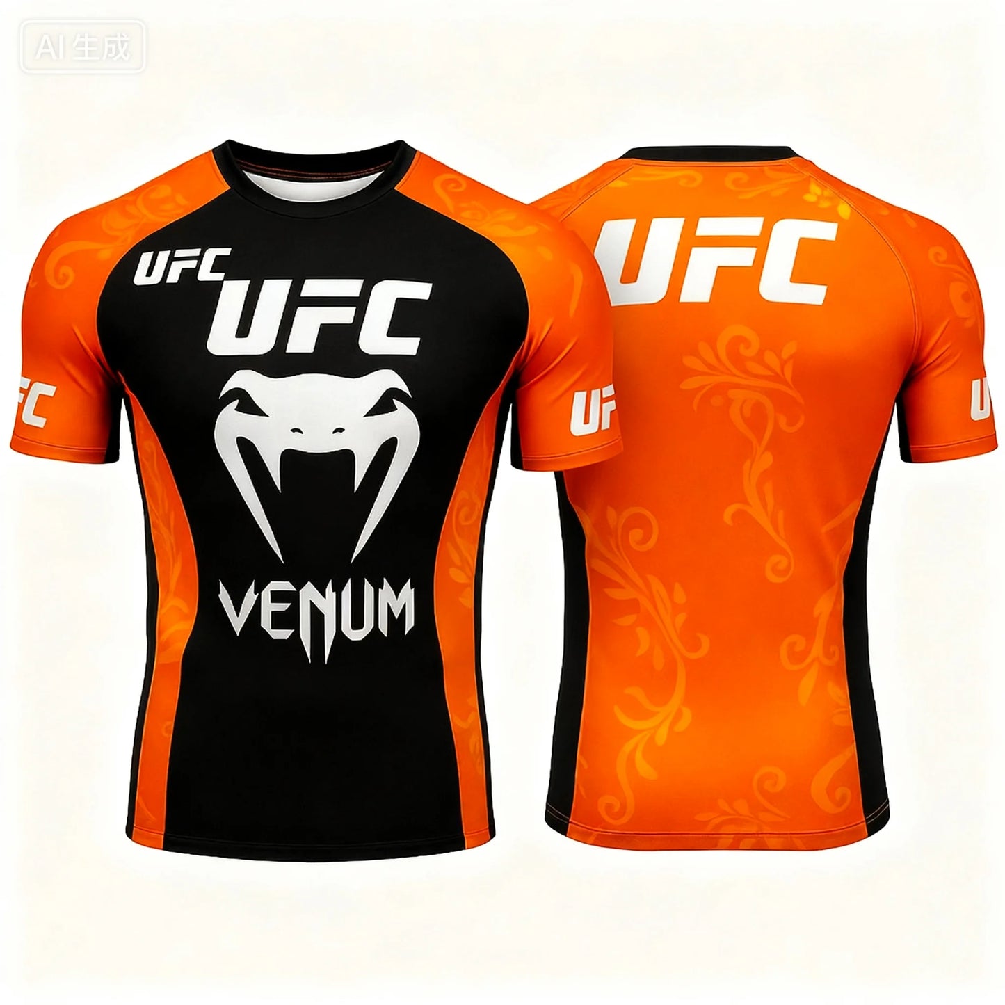 UFC Cool Boxing Fighting Training 3D Print Men Women Children T-shirt Summer Daily Sports Fitness Breathable Casual Short Sleeve