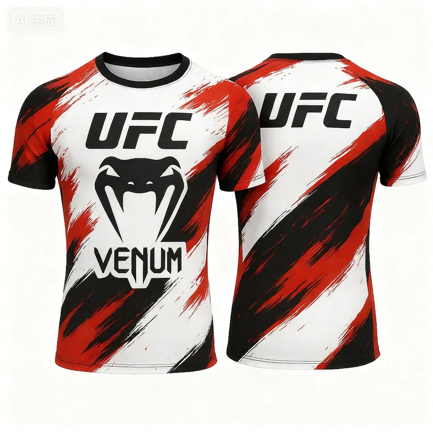 UFC Cool Boxing Fighting Training 3D Print Men Women Children T-shirt Summer Daily Sports Fitness Breathable Casual Short Sleeve