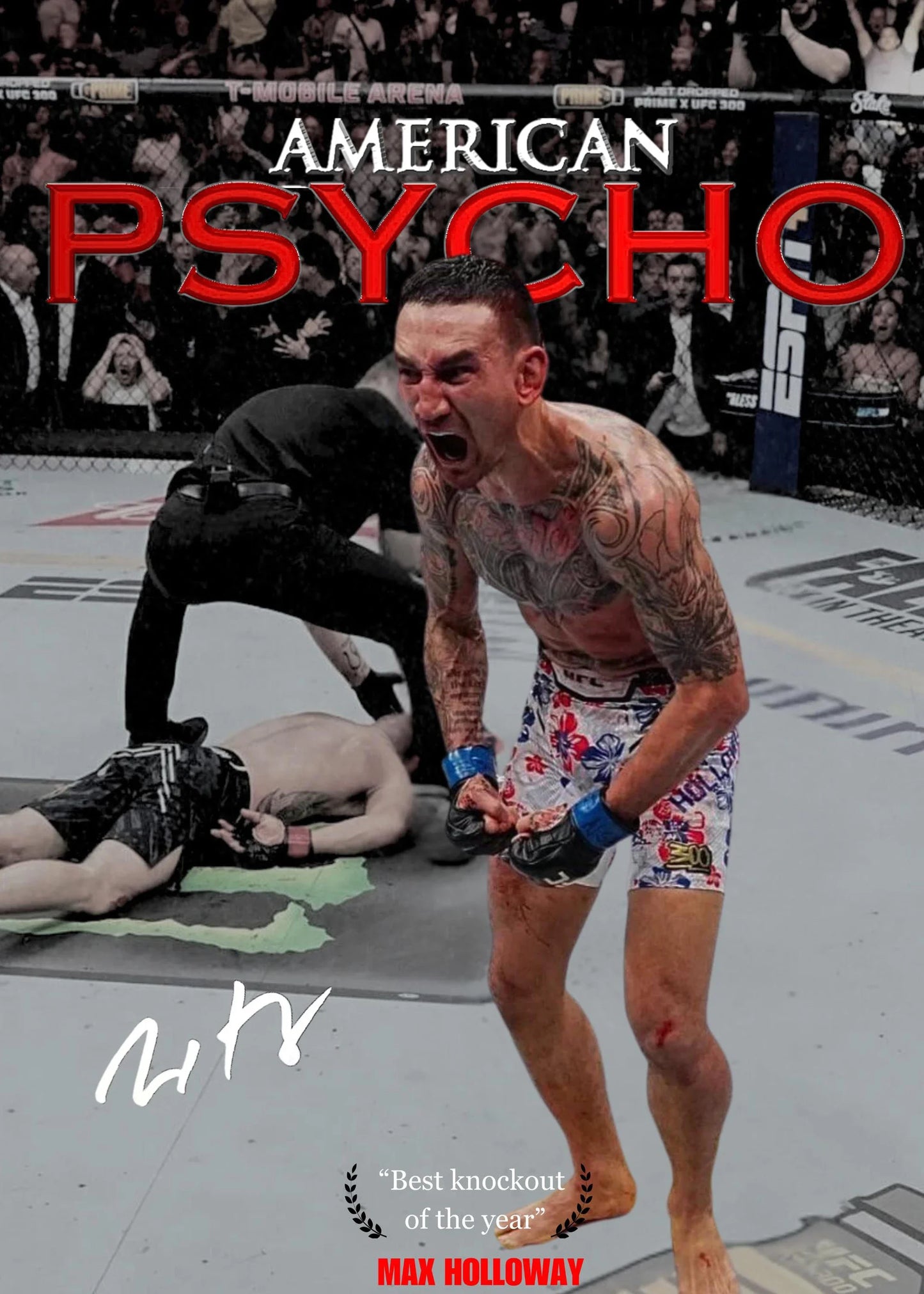 Ultimate Fighting Championship Poster UFC Mixed Martial Arts Unique Design Prints Canvas Wall Art Pictures Home Room Decoration