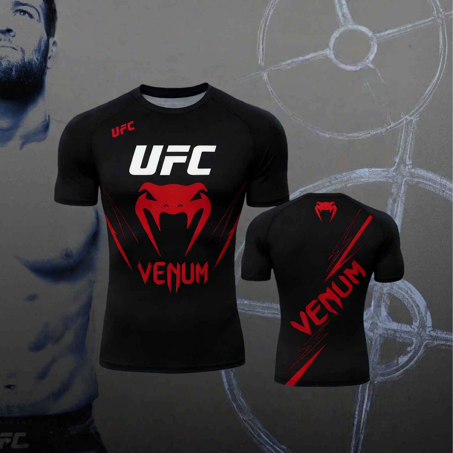 UFC Cool Boxing Fighting Training 3D Print Men Women Children T-shirt Summer Daily Sports Fitness Breathable Casual Short Sleeve